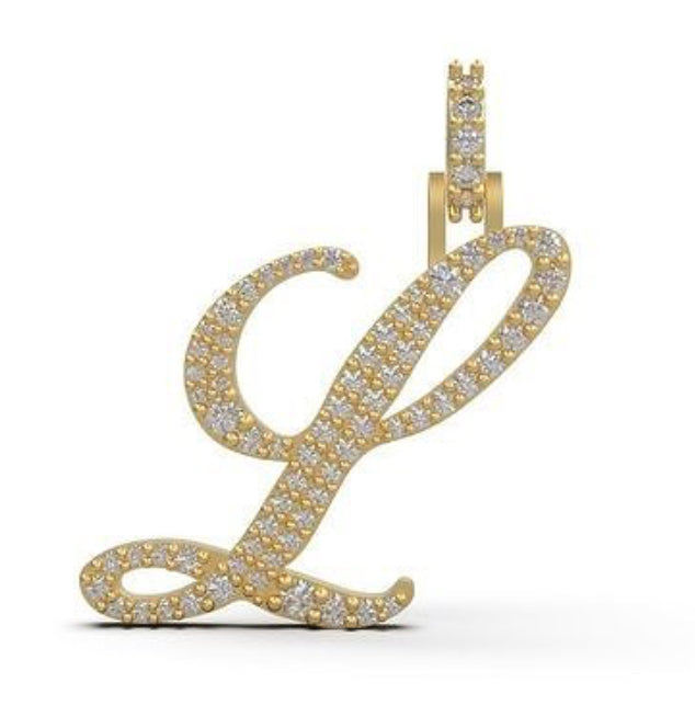 “L” initial pendant